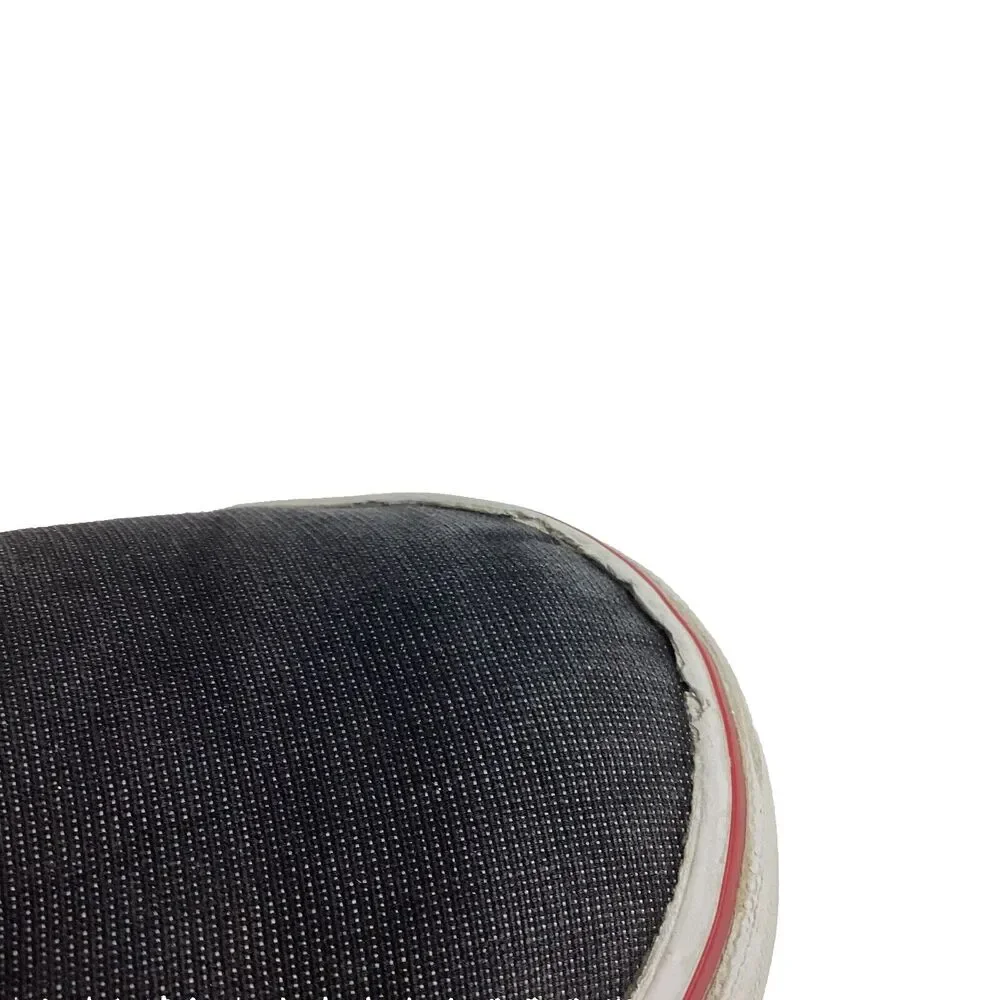 Vans Off The Wall - Men's Size 9 - Black/Red Skateboard Shoes - Flats - TB4R